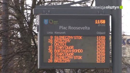 Więcej autobusów w Nowym Roku