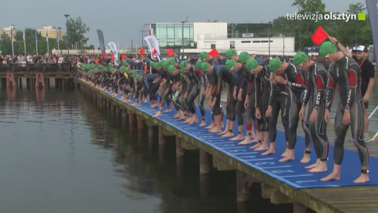 Wielkie triathlonowe święto nad jeziorem Ukiel 