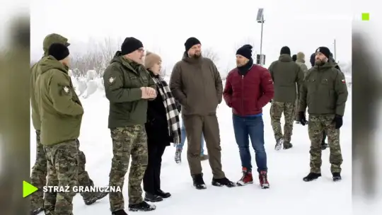 Wizyta delegacji Ukrainy w Warmińsko-Mazurskim Oddziale Straży Granicznej