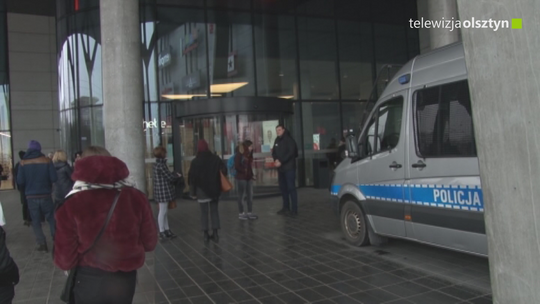Włamanie do Galerii Warmińskiej w Olsztynie