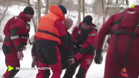 Wspólne szkolenie służb na obszarach zalodzonych