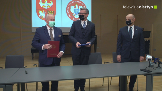 Współpraca samorządu województwa z Uniwersytetem Warmińsko-Mazurskim