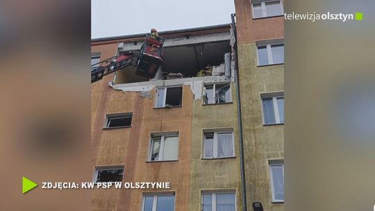 Wybuch gazu w budynku mieszkalnym