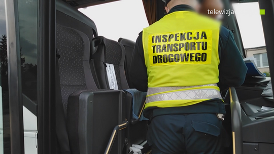 Wykaz punktów kontroli autobusów -  ferie 2022