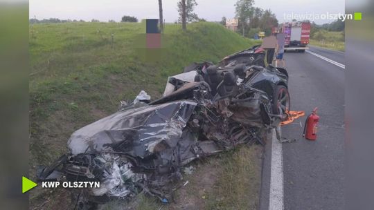 Wypadek drogowy na trasie Zalec – Mierzejewo