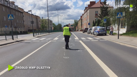 Wypadek na al. Warszawskiej 