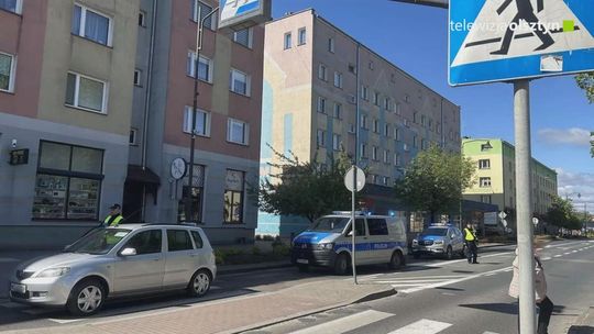 Wypadek na przejściu dla pieszych w Piszu