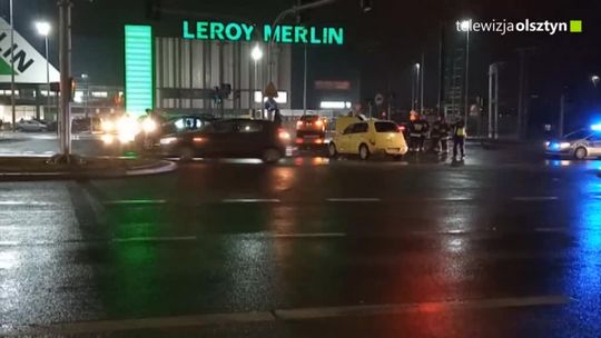  Wypadek  na Sikorskiego w Olsztynie