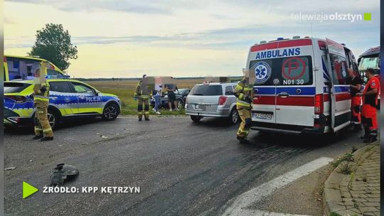 Wypadek na skrzyżowaniu. 4-latek trafił do szpitala