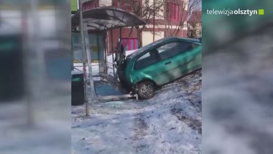 Wypadek przy ulicy Piłsudskiego w Olsztynie