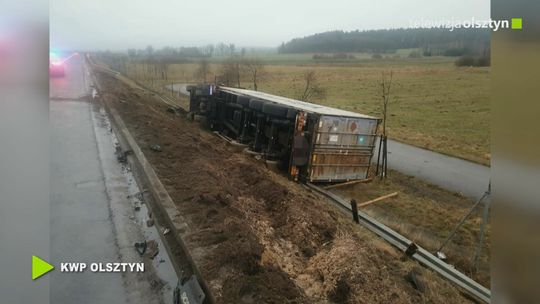 Wypadek śmiertelny na drodze ekspresowej S7