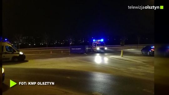 Wypadek śmiertelny w Olsztynie