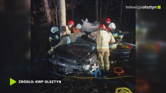 Wypadek z udziałem nastoletniego kierowcy