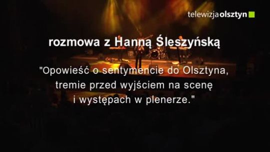 Wywiad z Hanną Śleszyńską