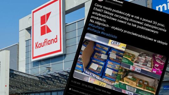 Zabezpieczenia na kostkach masła. Tak Kaufland odstrasza złodziei [ARTYKUŁ]