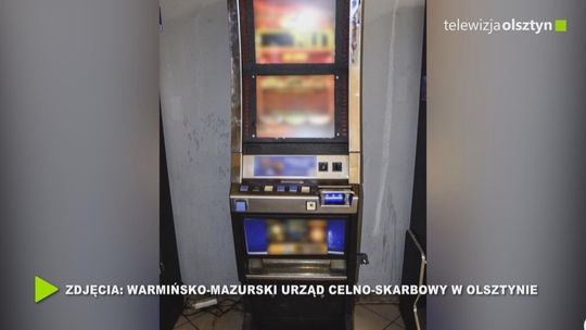 Zajęcie nielegalnych automatów