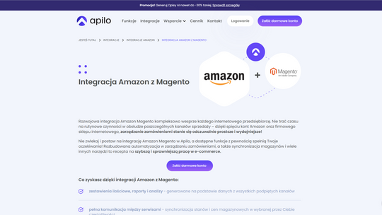 Zarządzanie zamówieniami - pełna integracja Amazon z Magento