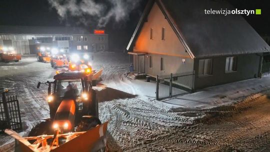 Zima w Gminie Lidzbark Warmiński nigdy nie jest zaskoczeniem.