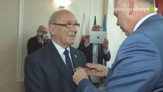 Zygmunt Jatczak uhonorowany medalem Zasłużony dla Olsztynka