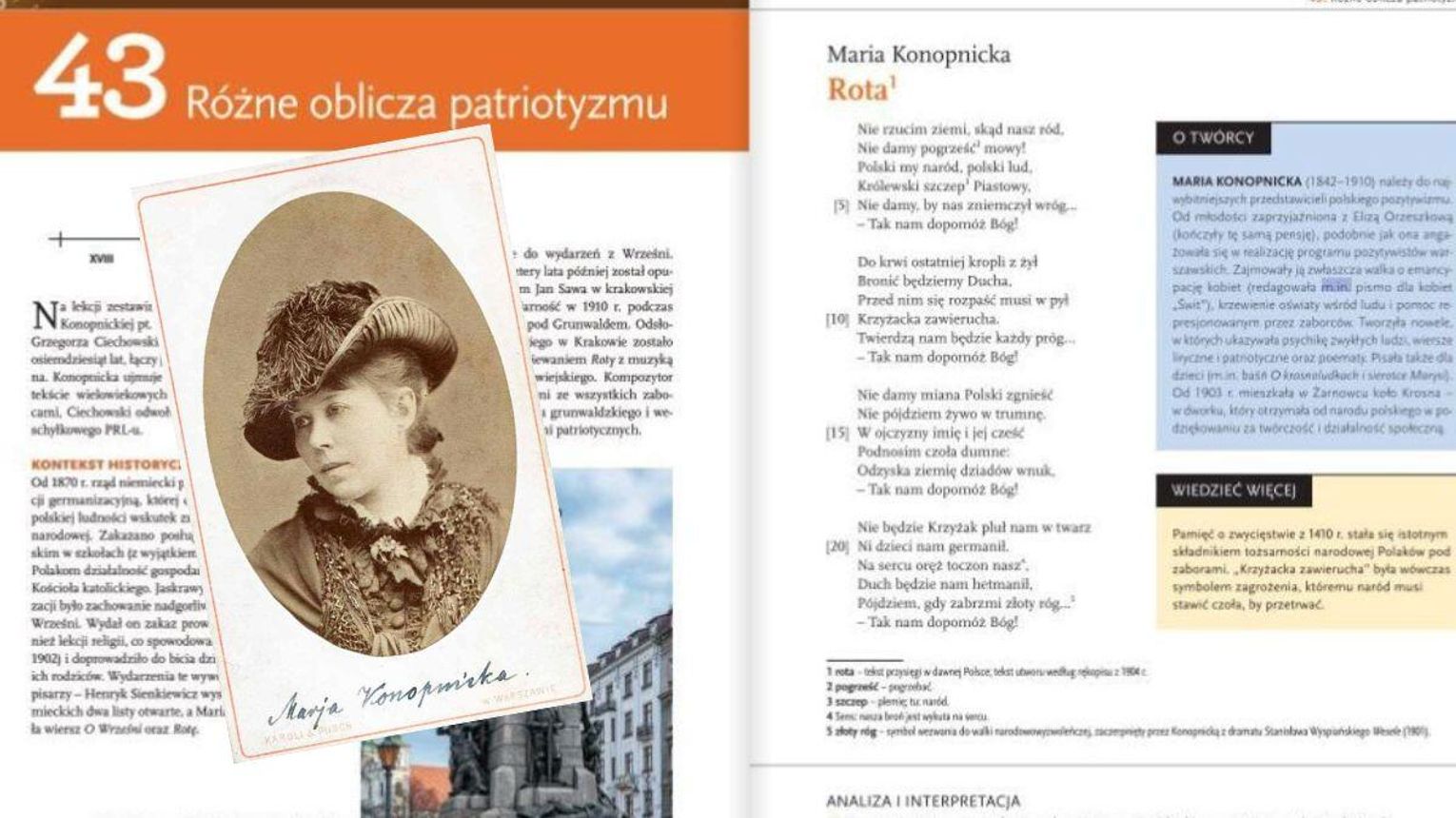 Awantura na „Rotę” Konopnickiej. Nie ma już „Niemca”
