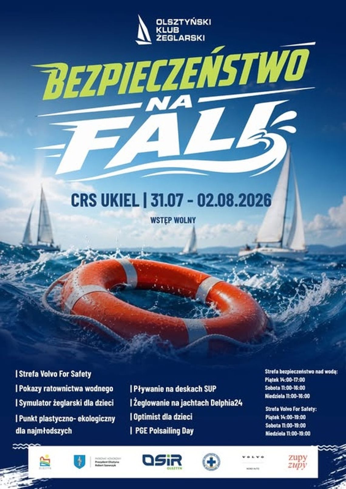 BEZPIECZEŃSTWO NA FALI – wyjątkowy weekend nad Ukielem!