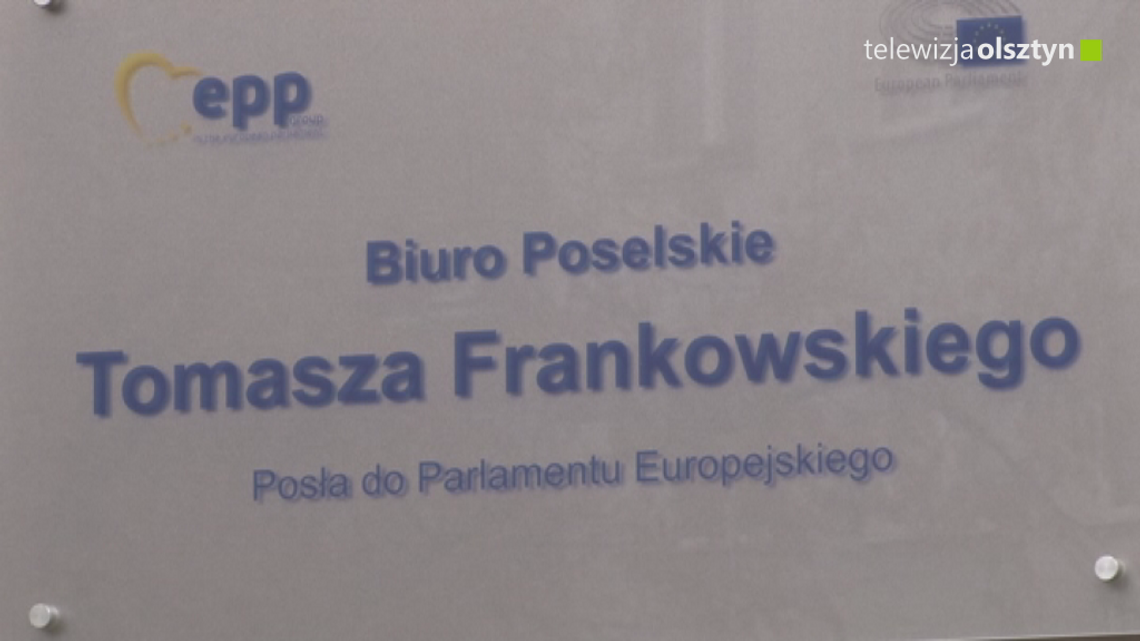 Europoseł Tomasz Frankowski otworzył swoje biuro w Olsztynie
