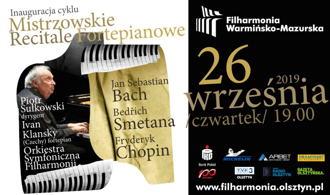 Koncert czeskiego pianisty Ivana Klansky’ego