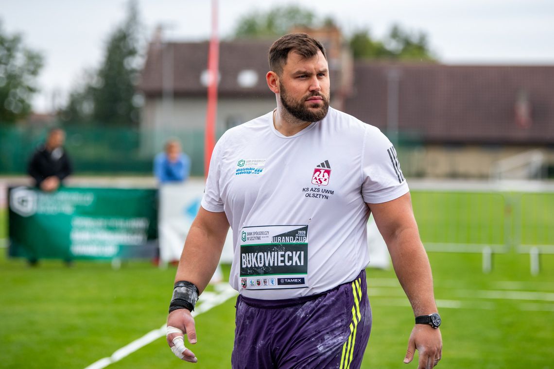 Konrad Bukowiecki triumfuje w Szczytnie. Zwycięstwo i rekord stadionu podczas Jurand Cup Konrad Bukowiecki triumfuje w Szczytnie. Zwycięstwo i rekord stadionu podczas Jurand Cup