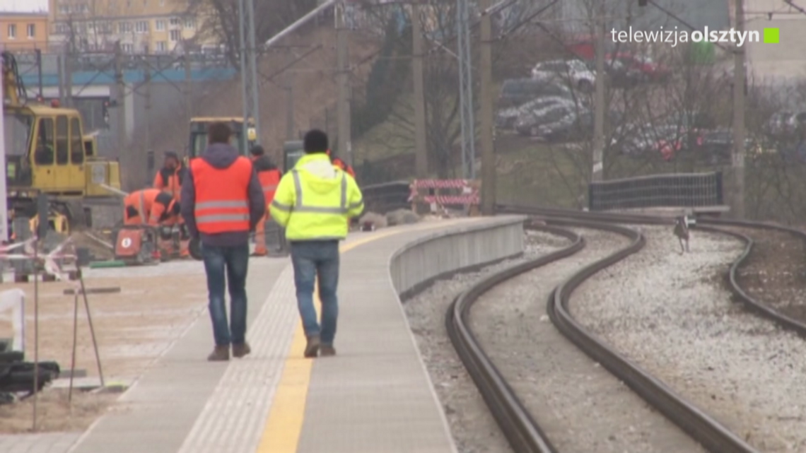 Naprawa torowiska w Bartągu Naprawa torowiska w Bartągu