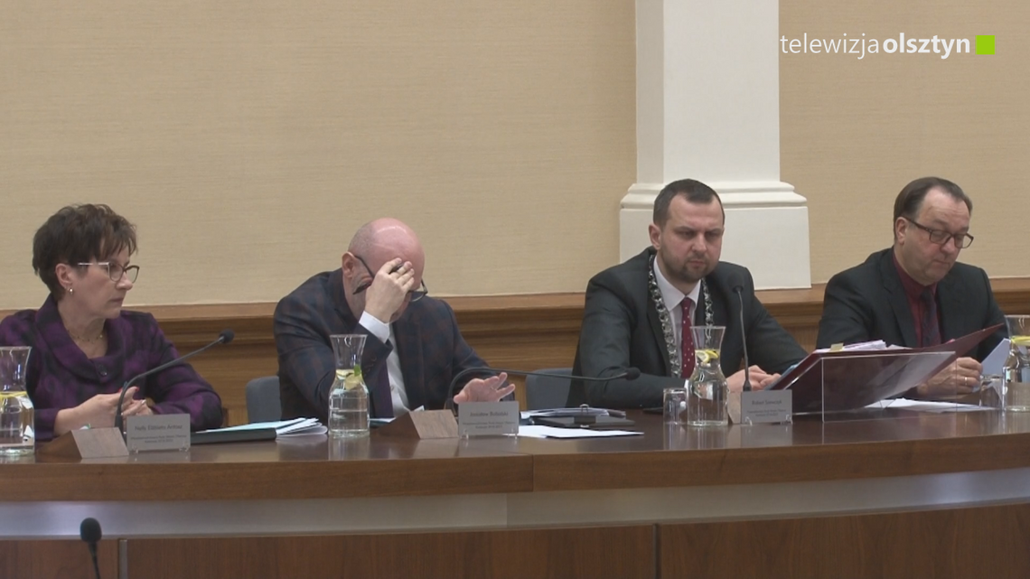 Olsztyńscy radni nie zasiądą na sali obrad