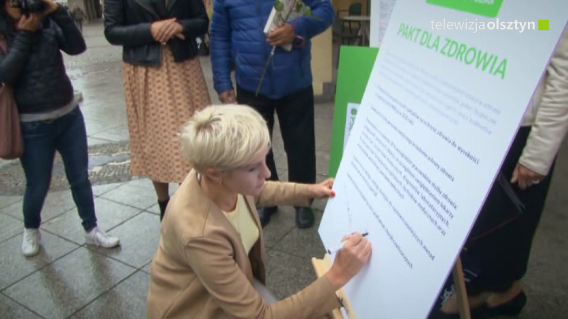 Politycy PSL - Koalicji Polskiej przedstawili pakt dla zdrowia Politycy PSL - Koalicji Polskiej przedstawili pakt dla zdrowia