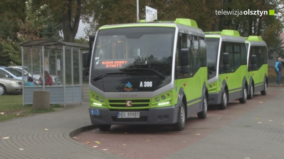 Te trzy nowe mini busy kursują na liniach gminnych w Dywitach