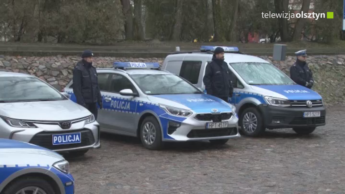 Trzy nowe radiowozy trafiły do olsztyńskich policjantów