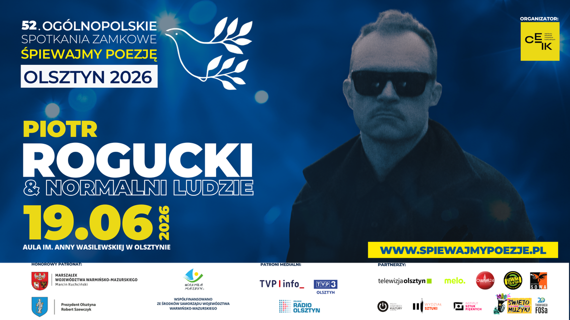Wzruszenia z poezją śpiewaną, czyli 52. Ogólnopolskie Spotkania Zamkowe "Śpiewajmy Poezję" w Olsztynie!