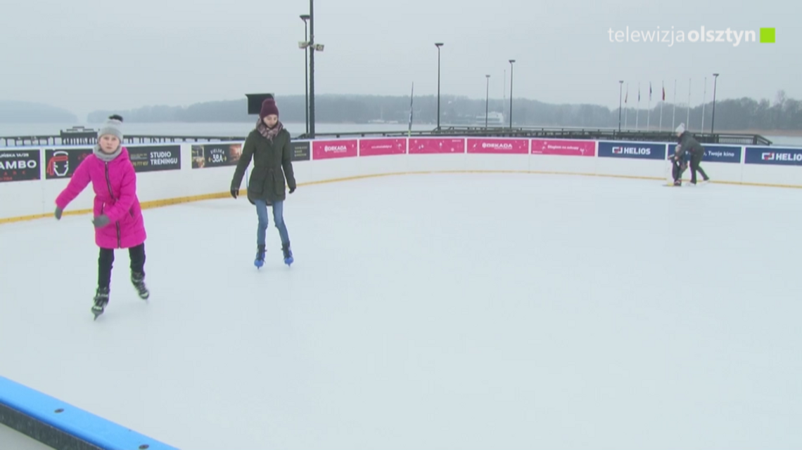 Zimowy sport podczas jesiennej aury. Jak olsztyńskie lodowiska radzą sobie z dodatnią temperaturą? 